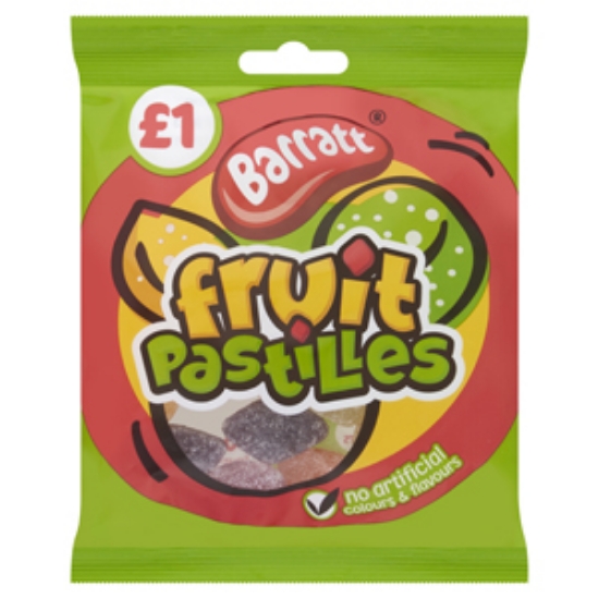 Picture of Bags Fruit Pastilles 80g PM £1 x20 Barratts